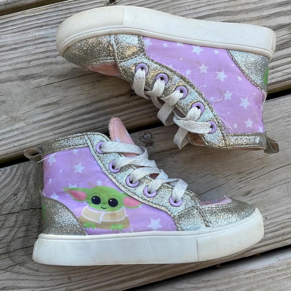 Star Wars Grogu High Top Sneakers Toddler 11